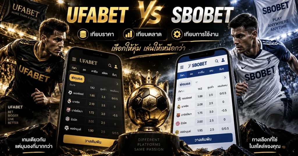 UFABET vs SBOBET รูปประจำเรื่องสำหรับหน้าเว็บ